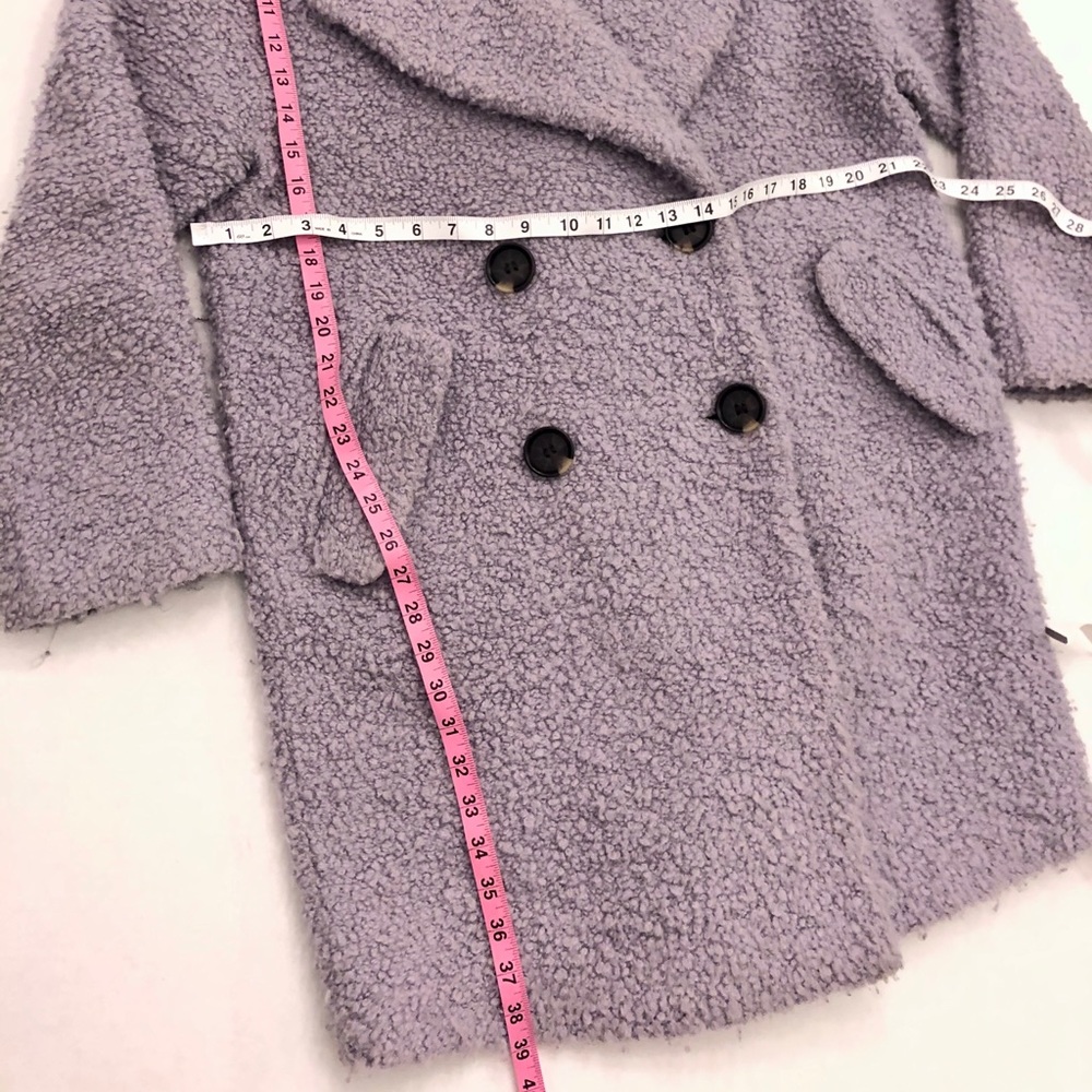 *HOST PICK*NWOT LAVENDER ALICIA BOUCLE SLOUCH COAT - Picture 5 of 8